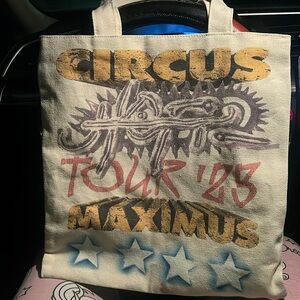 Travis Scott Utopia Circus Maximus Tote Bag Cactus Jack